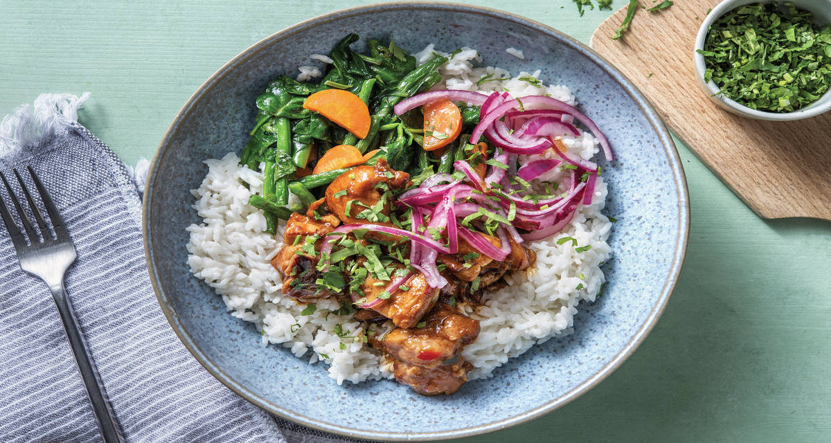 ThaiStyle Sweet Chilli Chicken Recipe HelloFresh