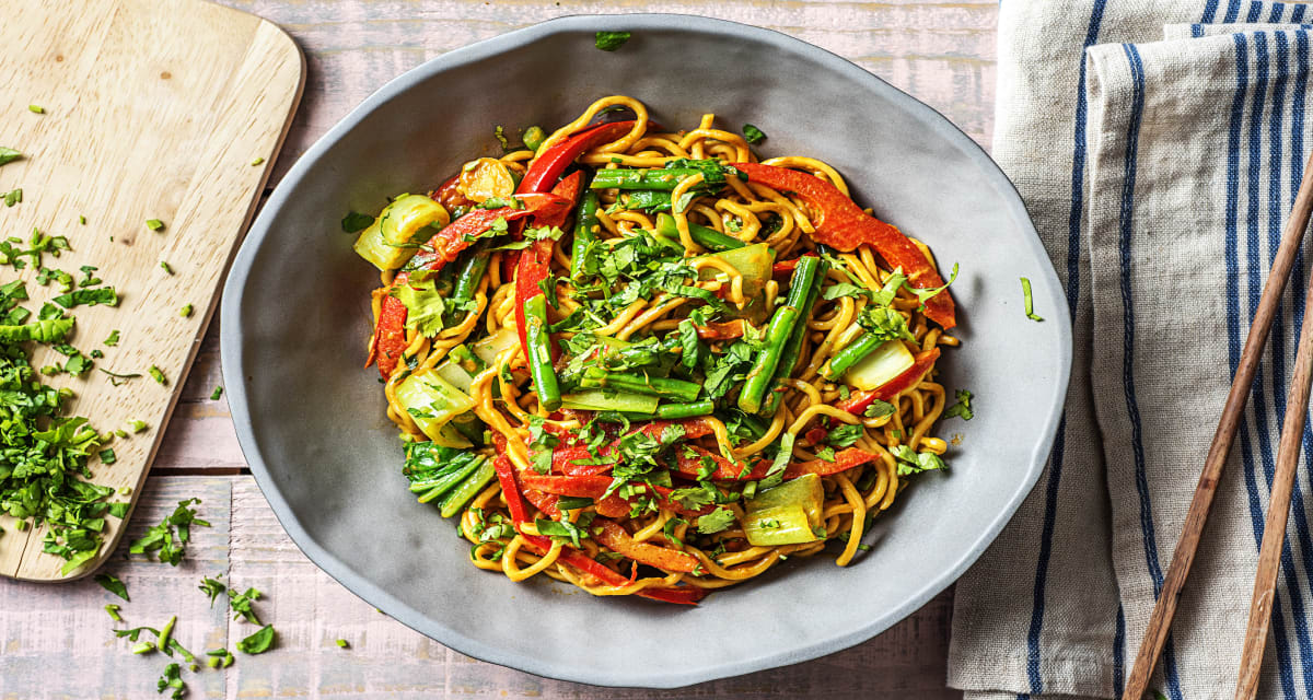 Thai Veggie Noodles Recipe | HelloFresh