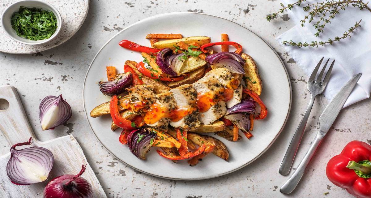 Thyme Roast Chicken Recipe HelloFresh