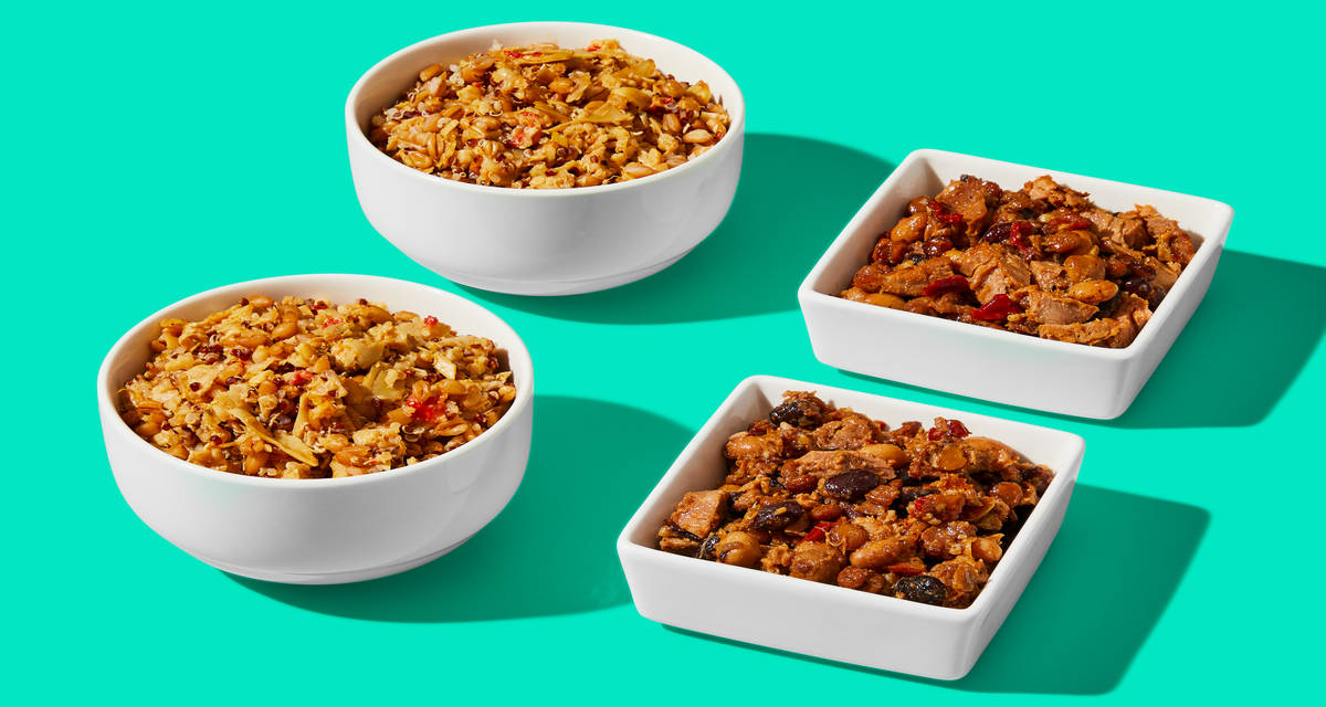 Tuna & Bean Medley with Ready-To-Eat Farro Quick, healthy, delicious | 2 Servings