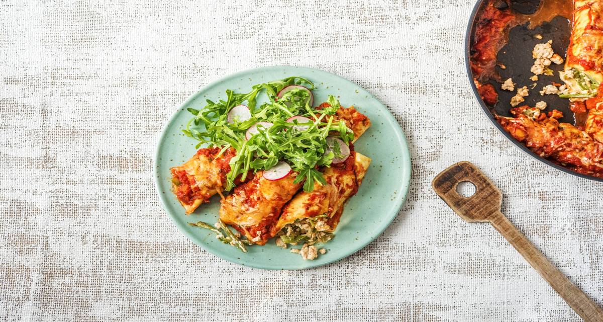 Skillet Turkey Enchiladas Recipe HelloFresh