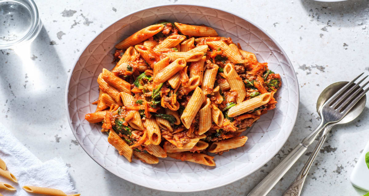 Venison Ragu with Penne Recipe | HelloFresh