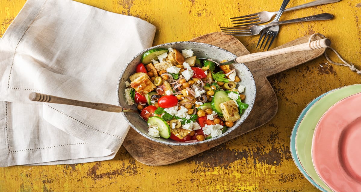 Flatbread Fattoush Salad Recipe HelloFresh