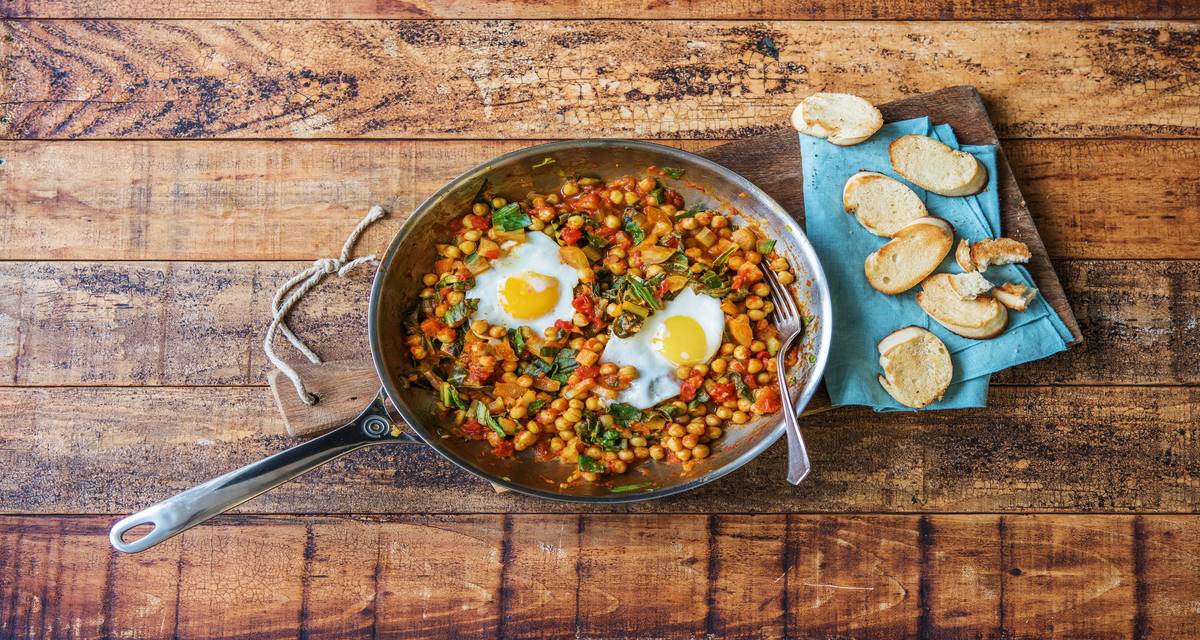Eggs-In-A-Hole Skillet Recipe HelloFresh