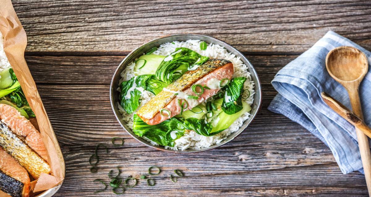 Wasabi Lime Salmon Recipe HelloFresh