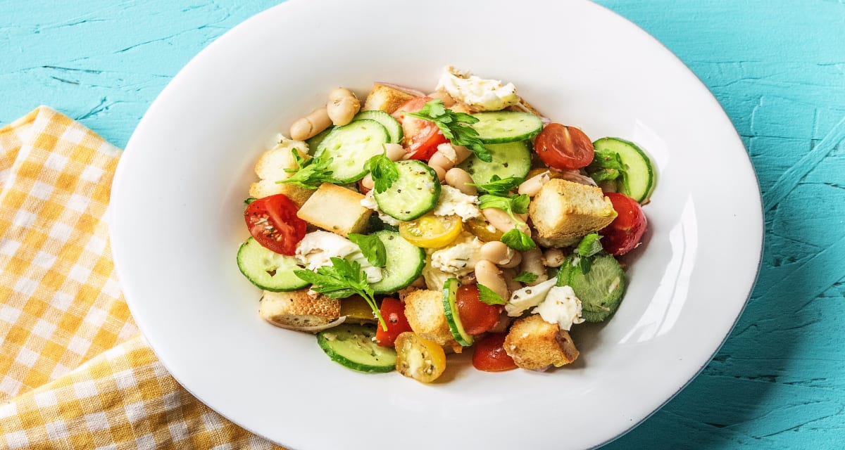 Cannellini Bean Panzanella Recipe | HelloFresh