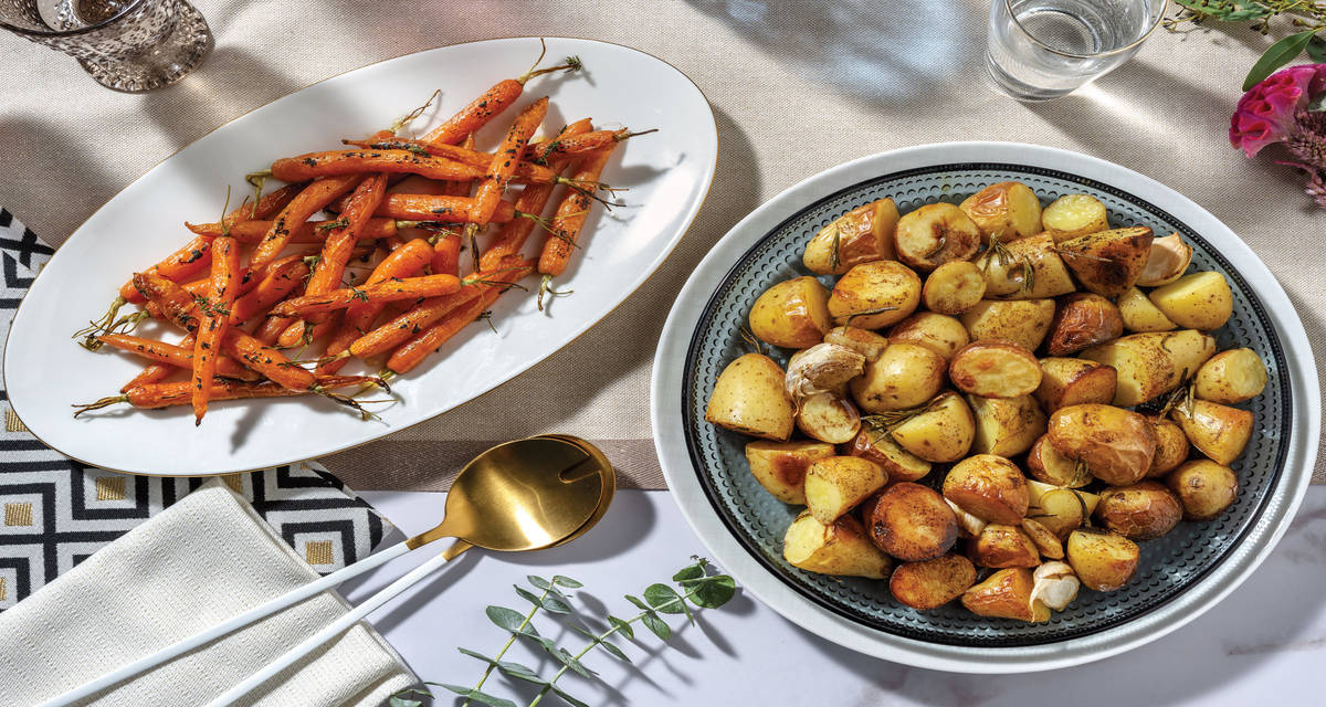 Red Potatoes Roasted Potatoes Rosemary Thyme Red Potatoes Recipe