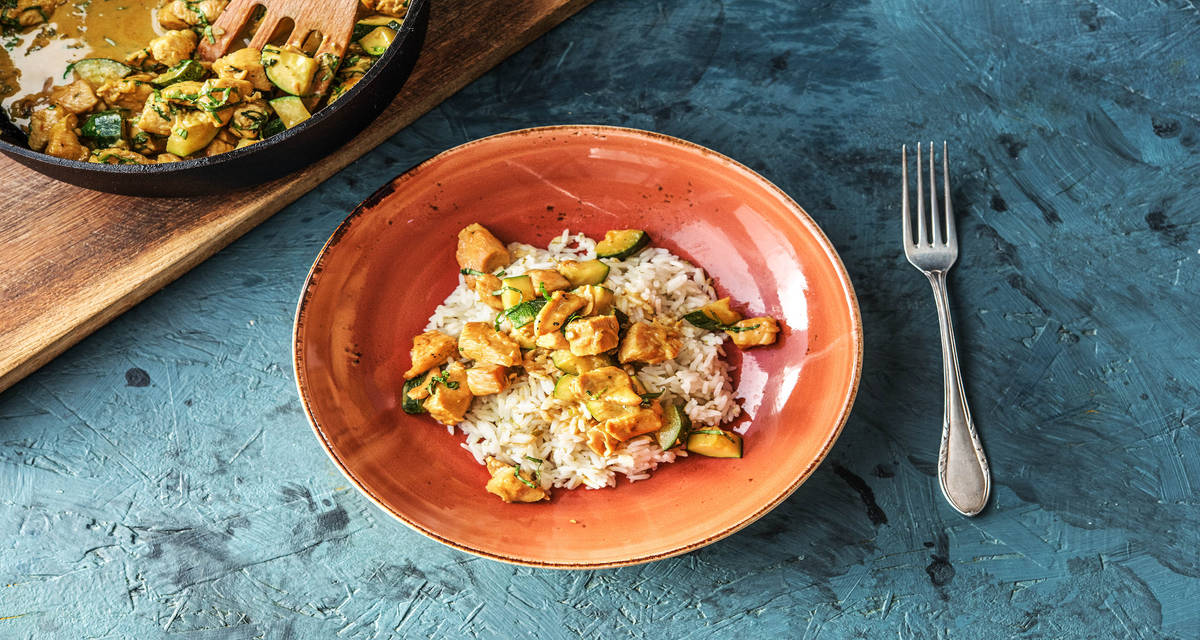 Chicken Curry with Rice Recipe HelloFresh
