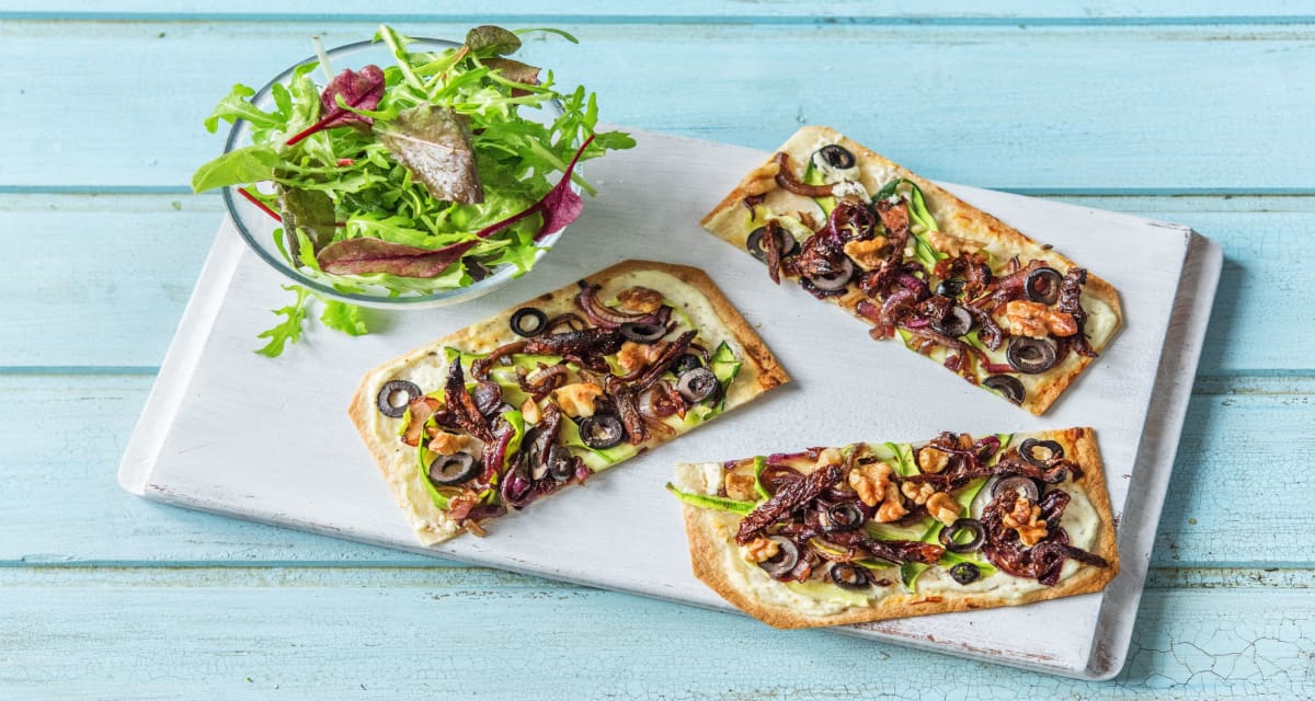Zucchini Flatbreads Recipe HelloFresh