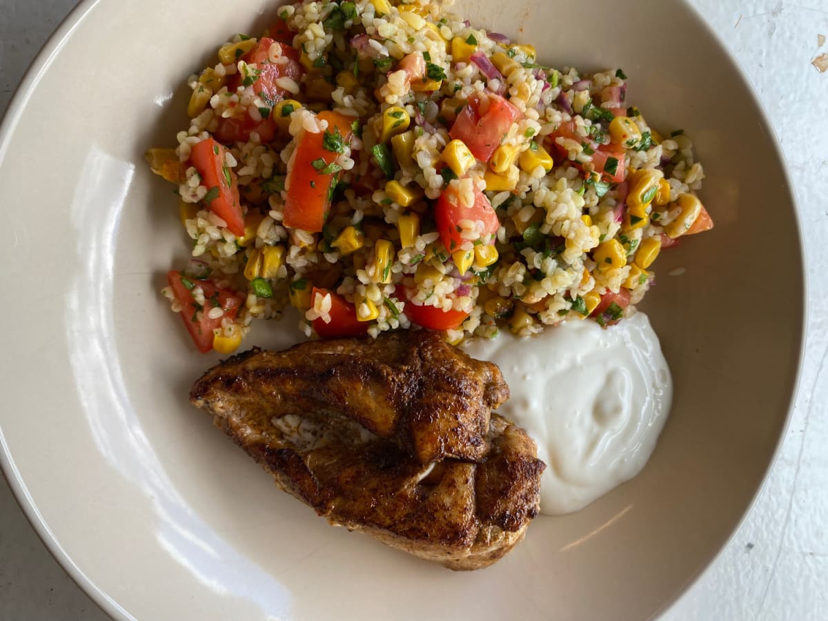 South American spiced chicken