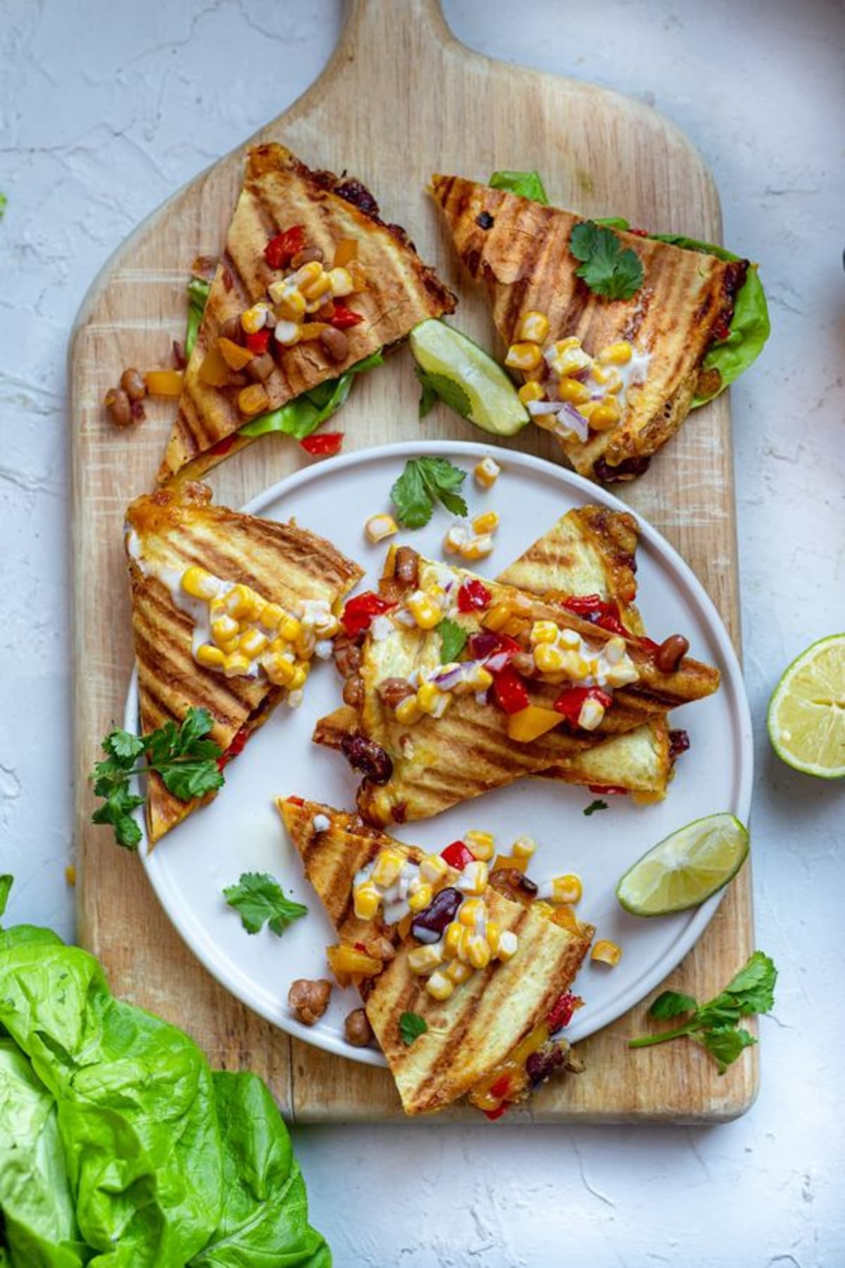 Beef and Pork Quesadillas 