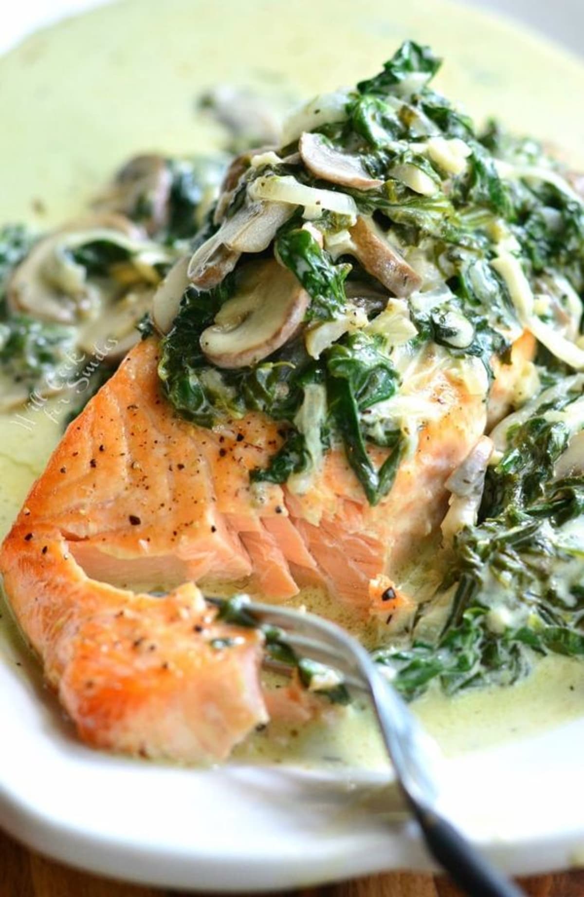 Salmon Florentine