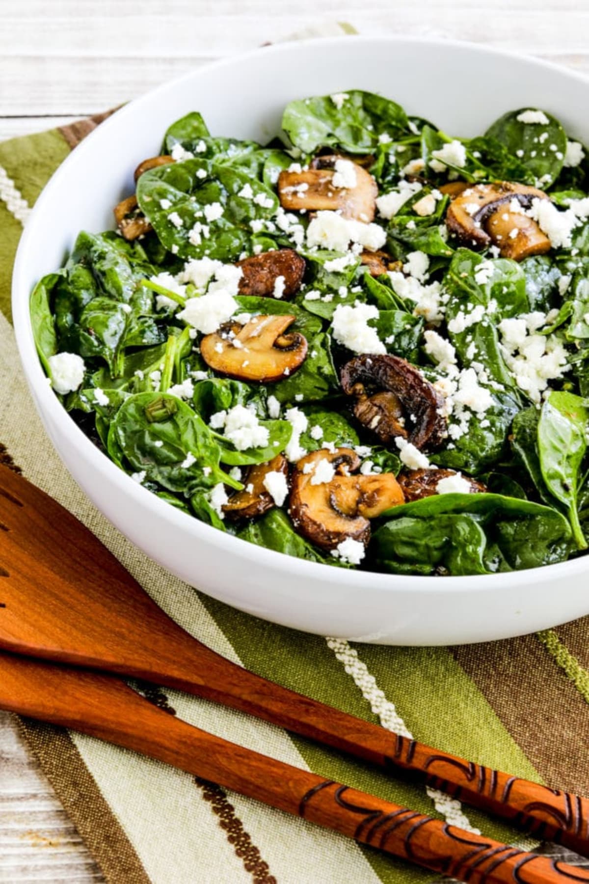 Balsamic Pork and Warm Mushroom Salad