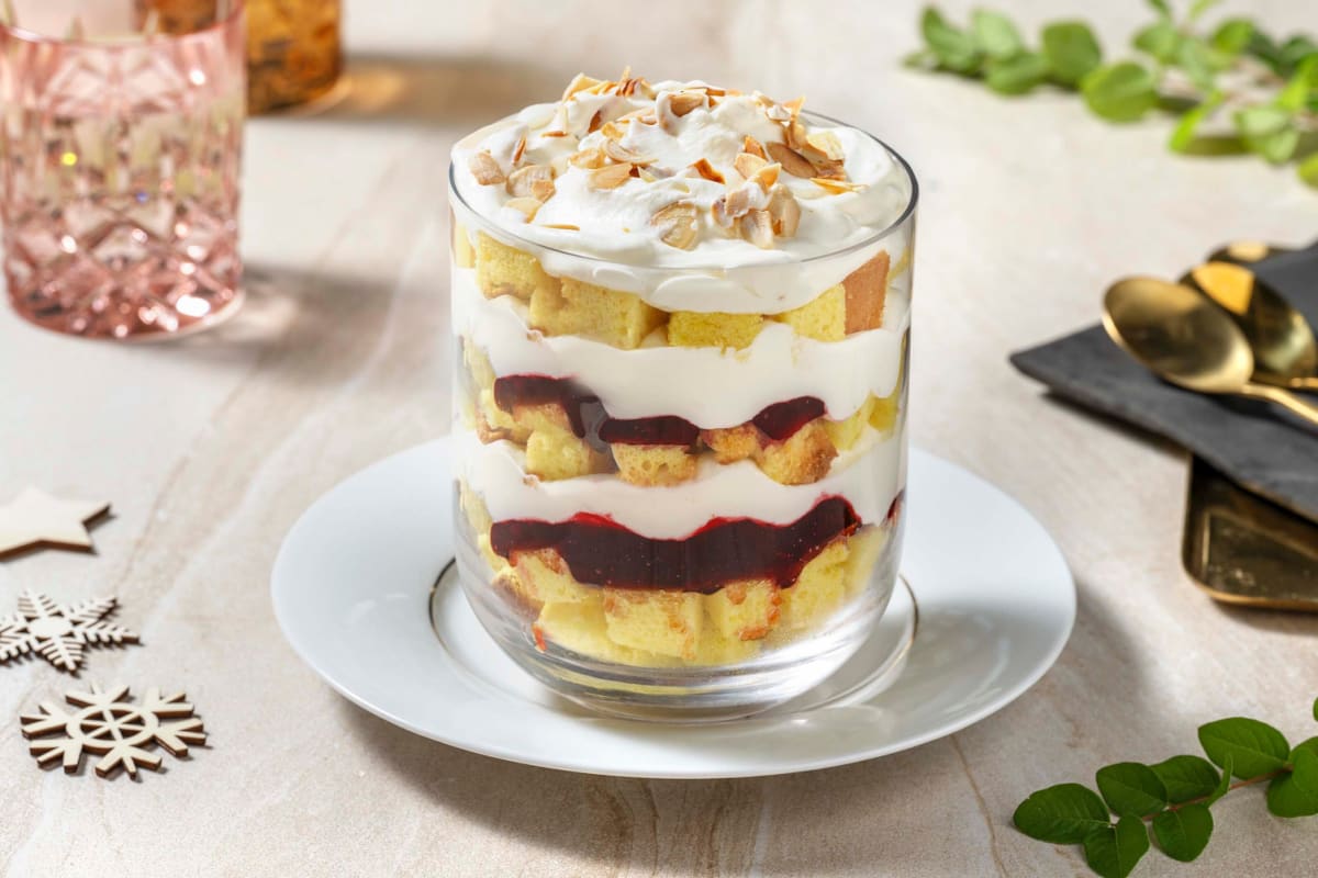 Orange-Cranberry Holiday Trifle