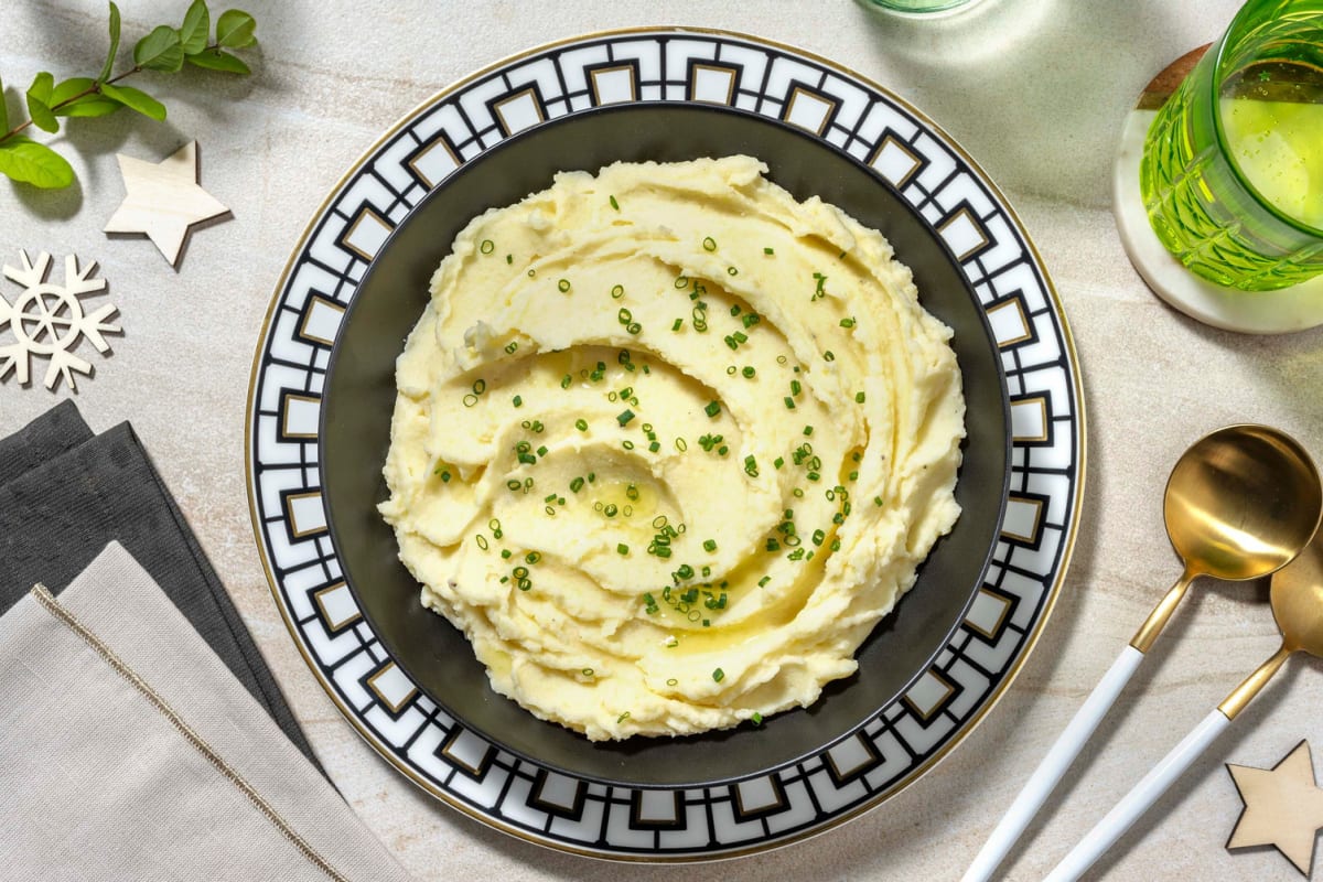 Roasted Garlic Mashed Potatoes