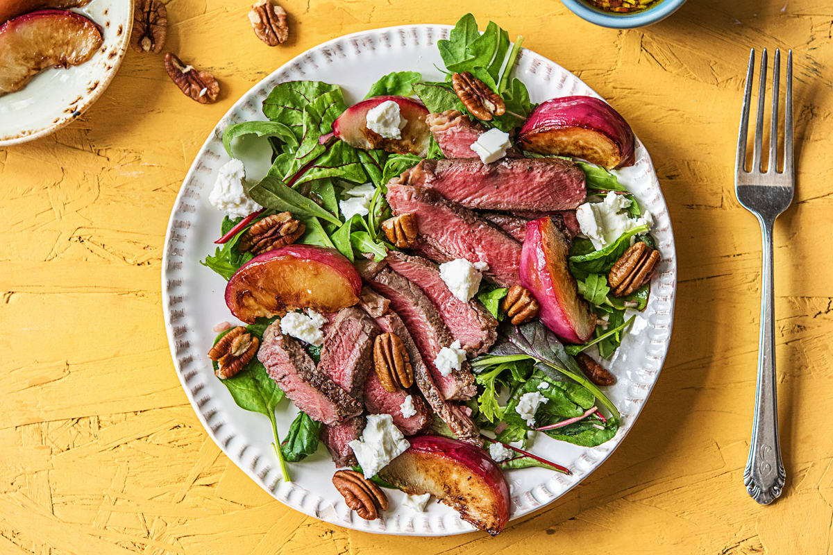 Steak and Nectarine Salad