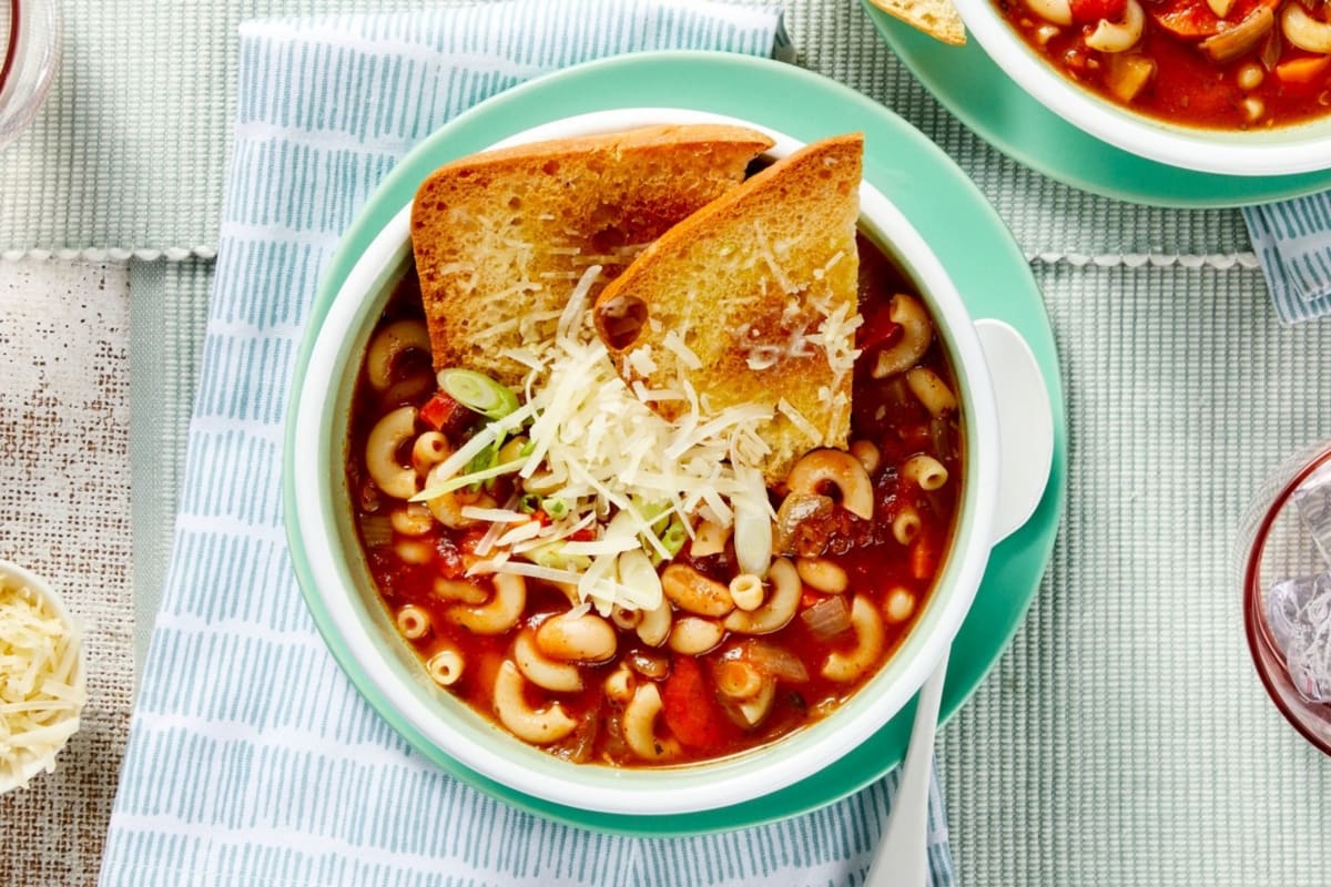 Vegetable Minestrone Soup