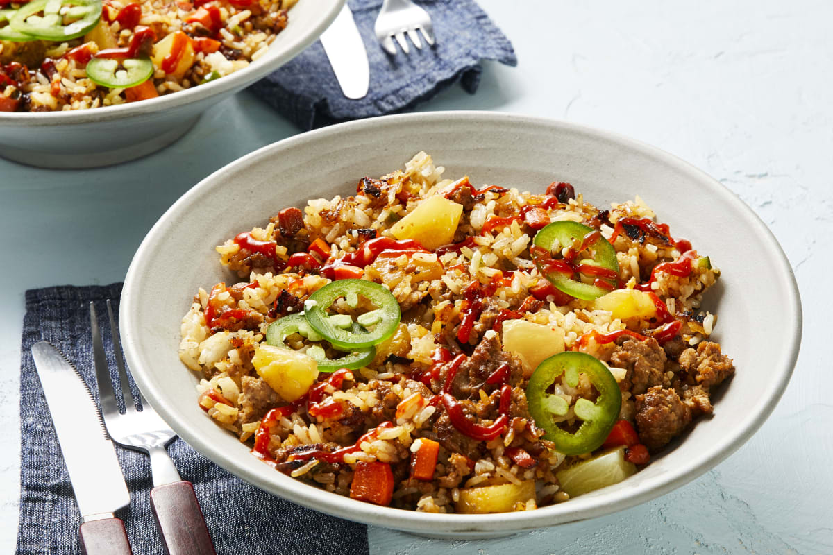 Hawaiian Pork Fried Rice