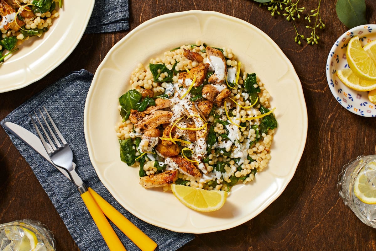 Za’atar Chicken and Couscous