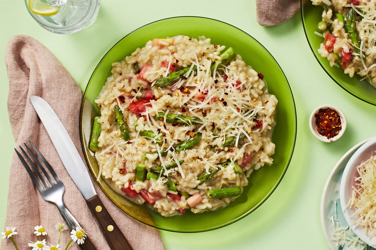 Asparagus Risotto Recipe HelloFresh