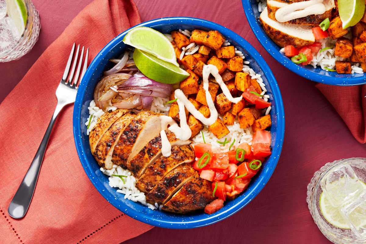Chipotle Chicken and Rice Bowl