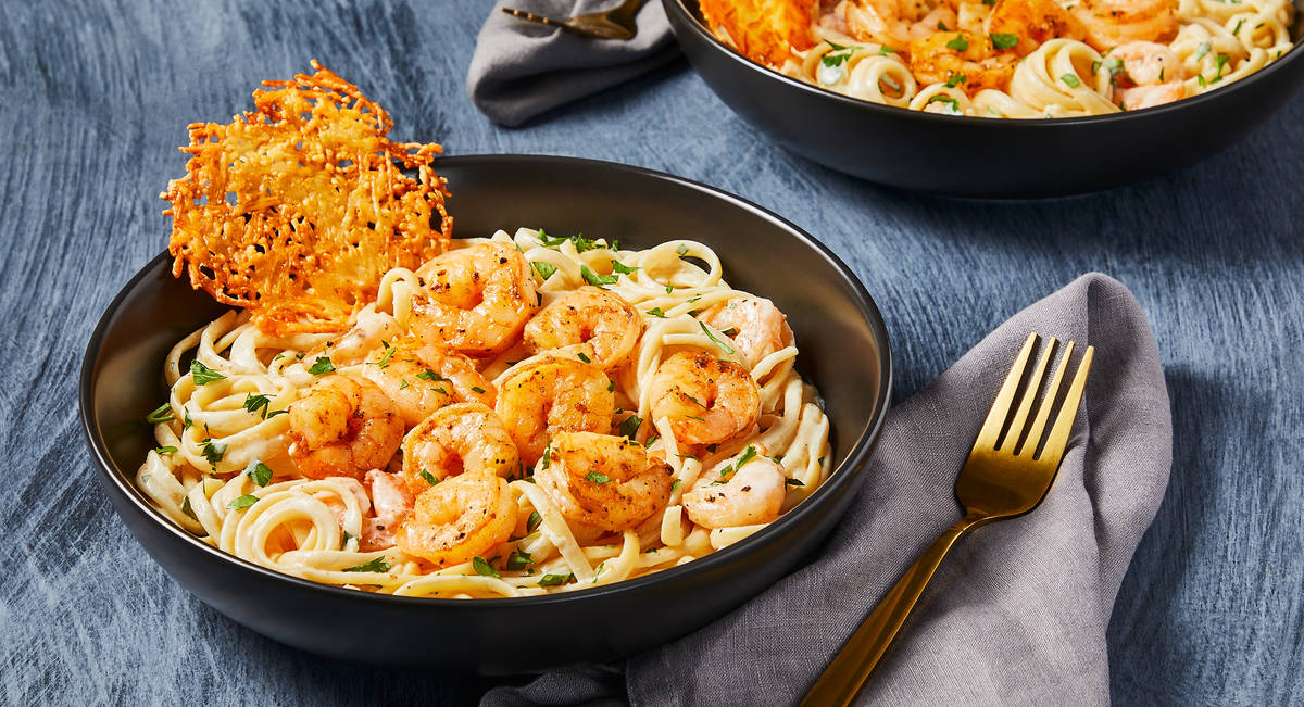 Shrimp Pasta Casserole Linguine Alfredo With Shrimp Recipe