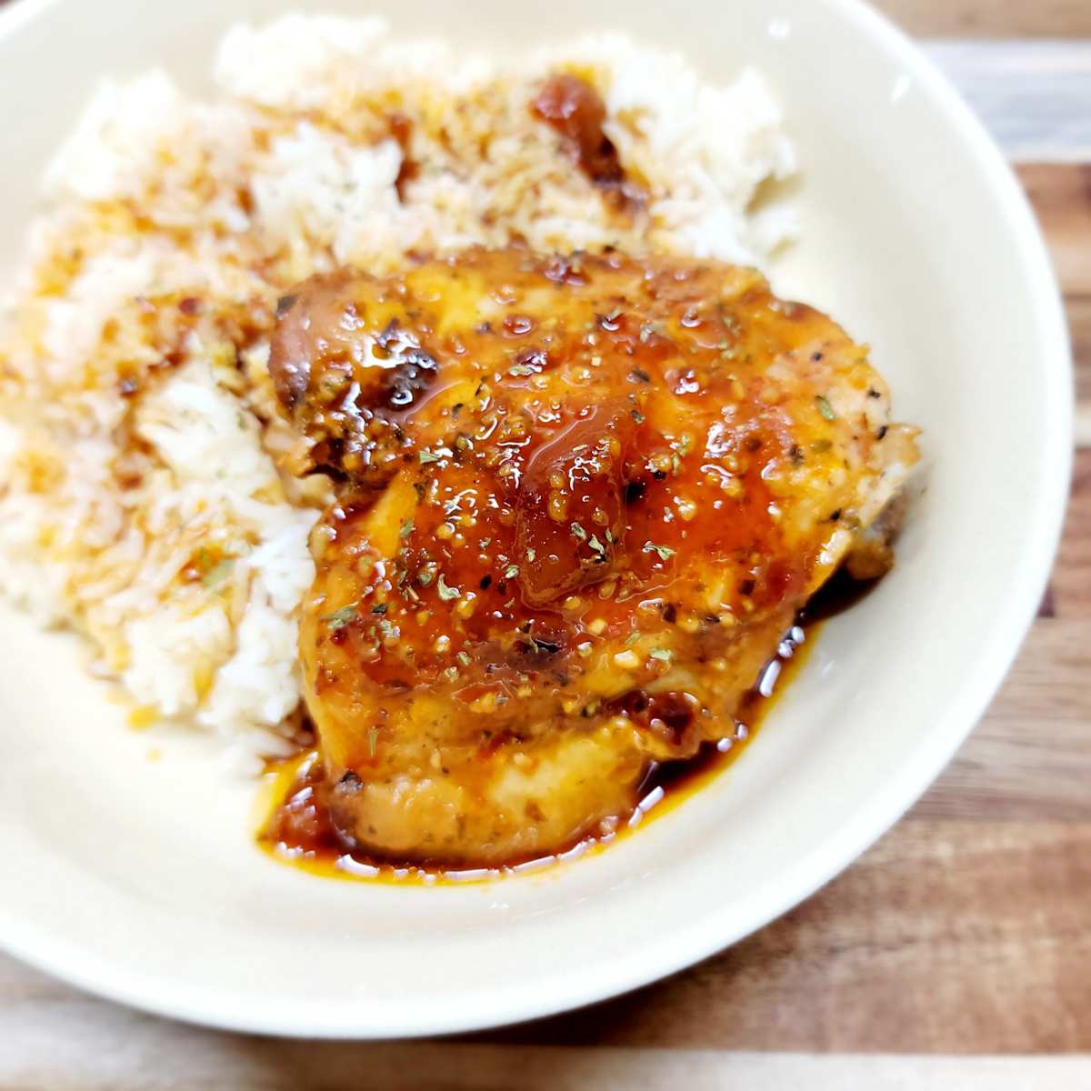 Applewood- Apricot Chicken and Rice Bowls