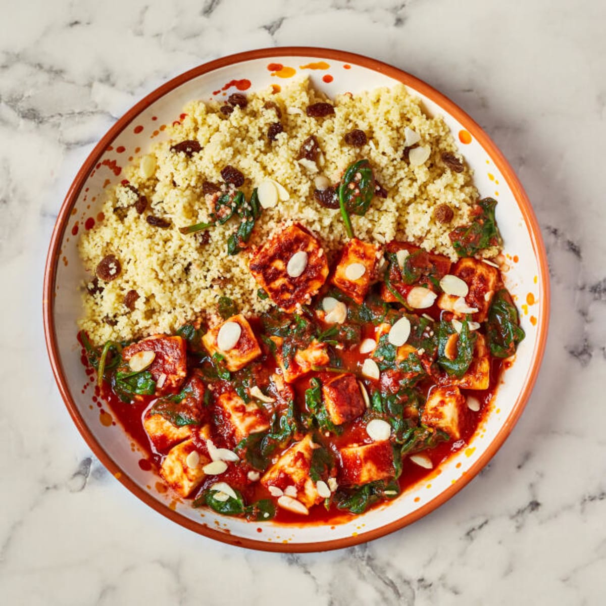 Fig Glazed Halloumi and Tomato Stew