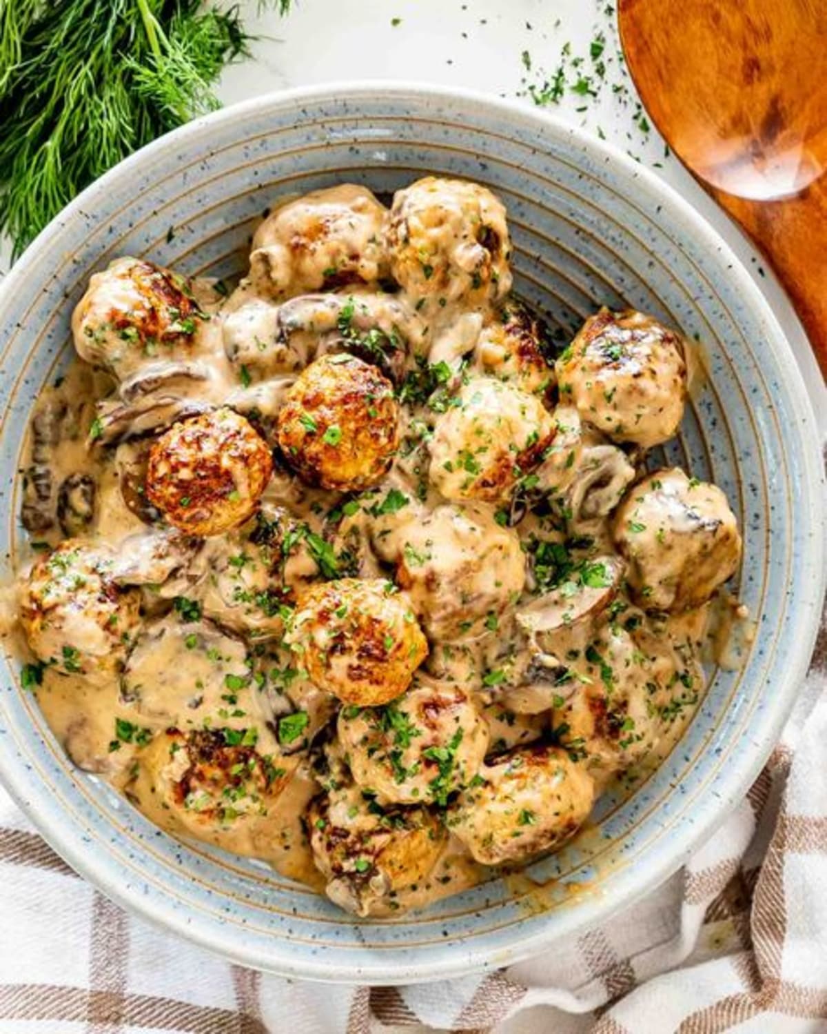 Savoury Bison Meatballs 