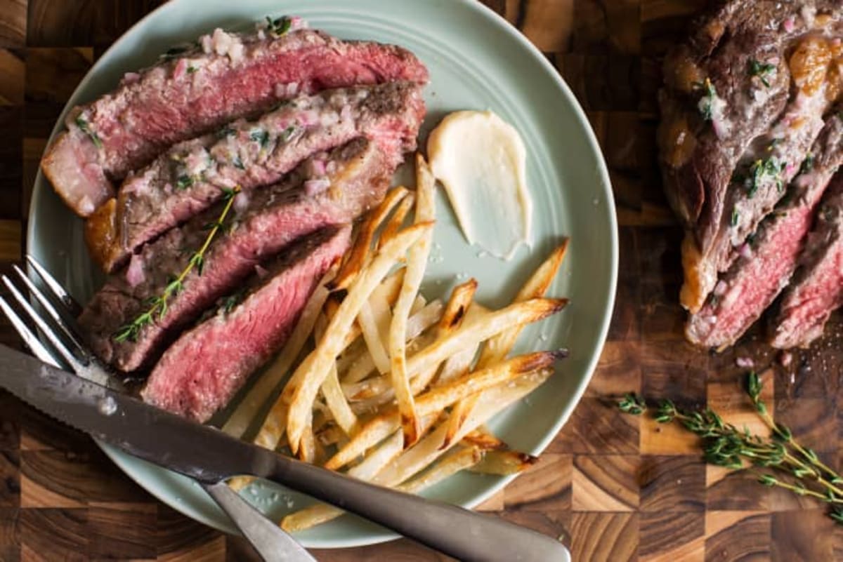 Striploin Steak Frites