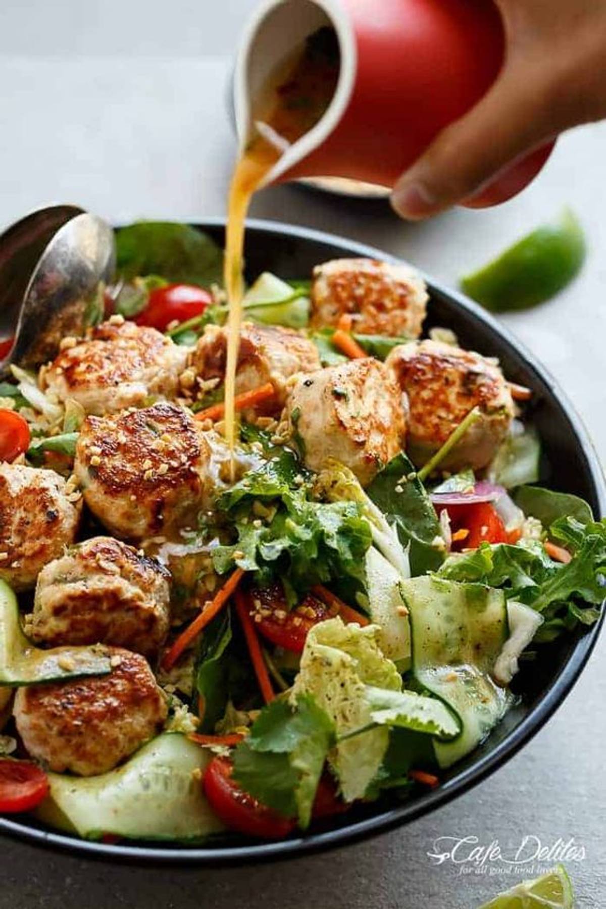 Smart Thai Turkey Meatball Salad Recipe HelloFresh