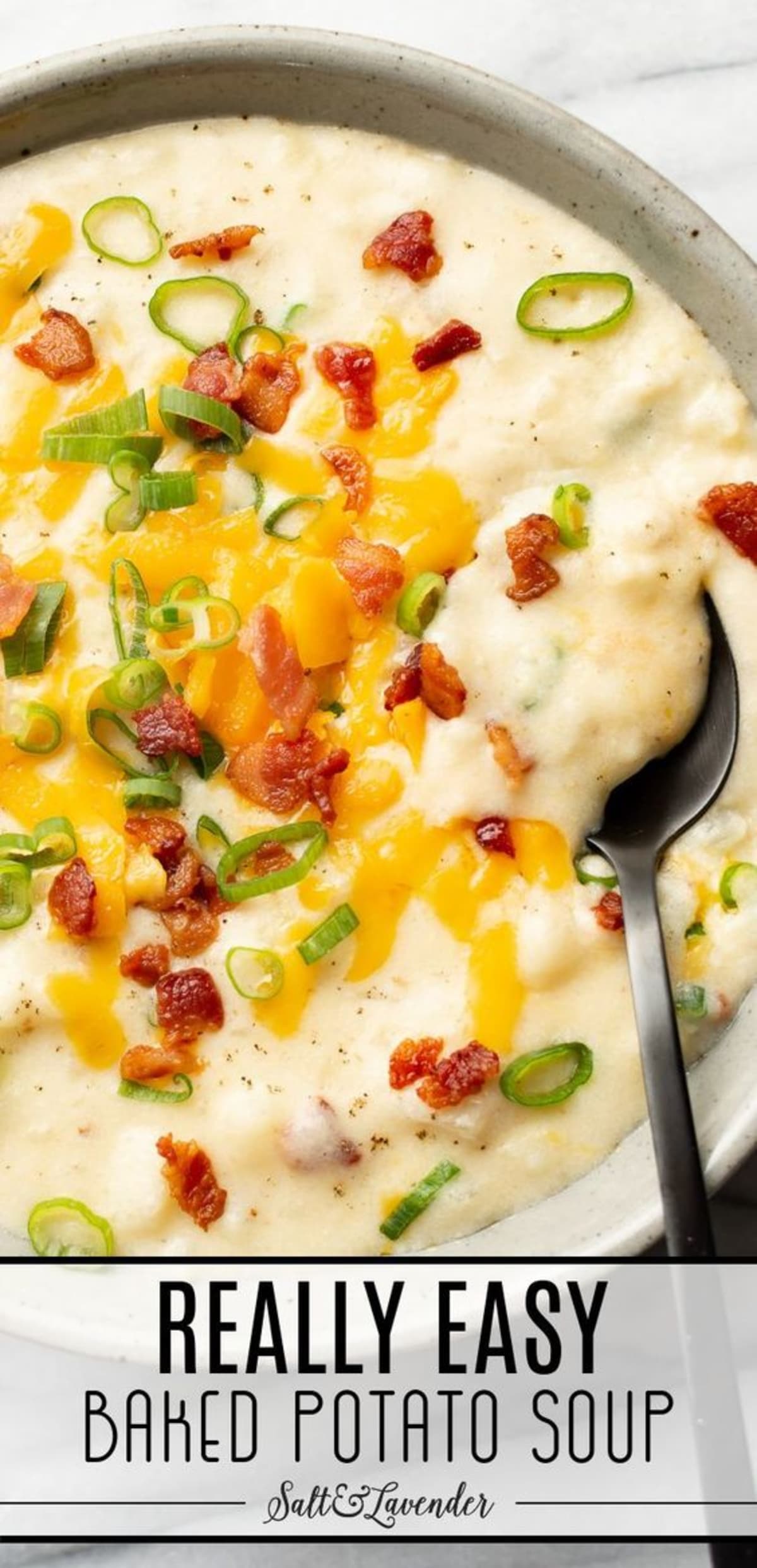 Cheesy Potato and Bacon Chowder