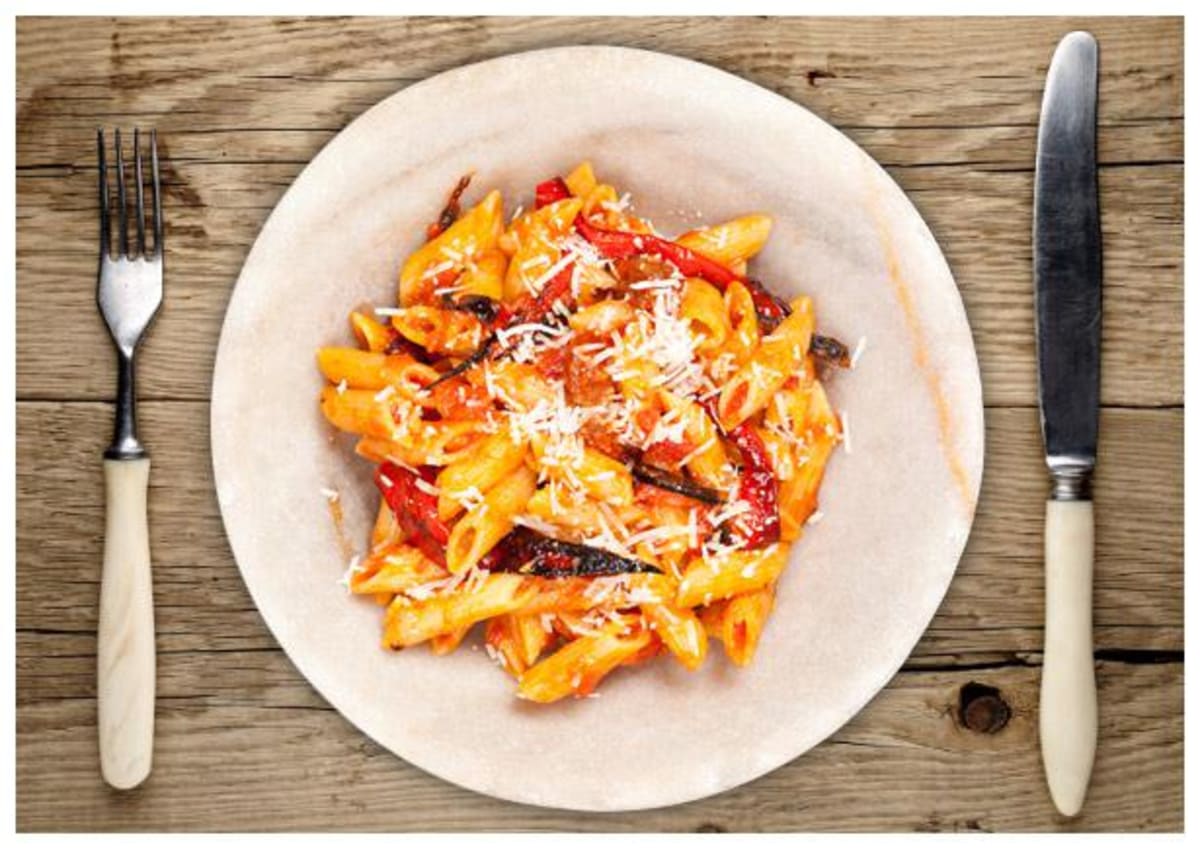 Spiced Tomato Penne