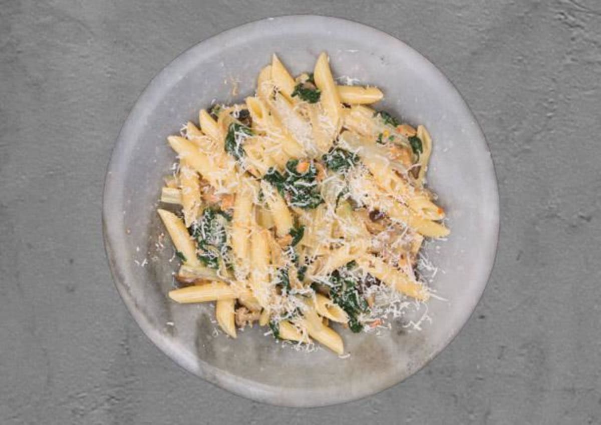 Superheros Swiss Chard Penne