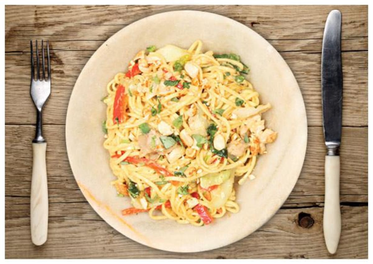 Double Peanut Satay Stir Fry 