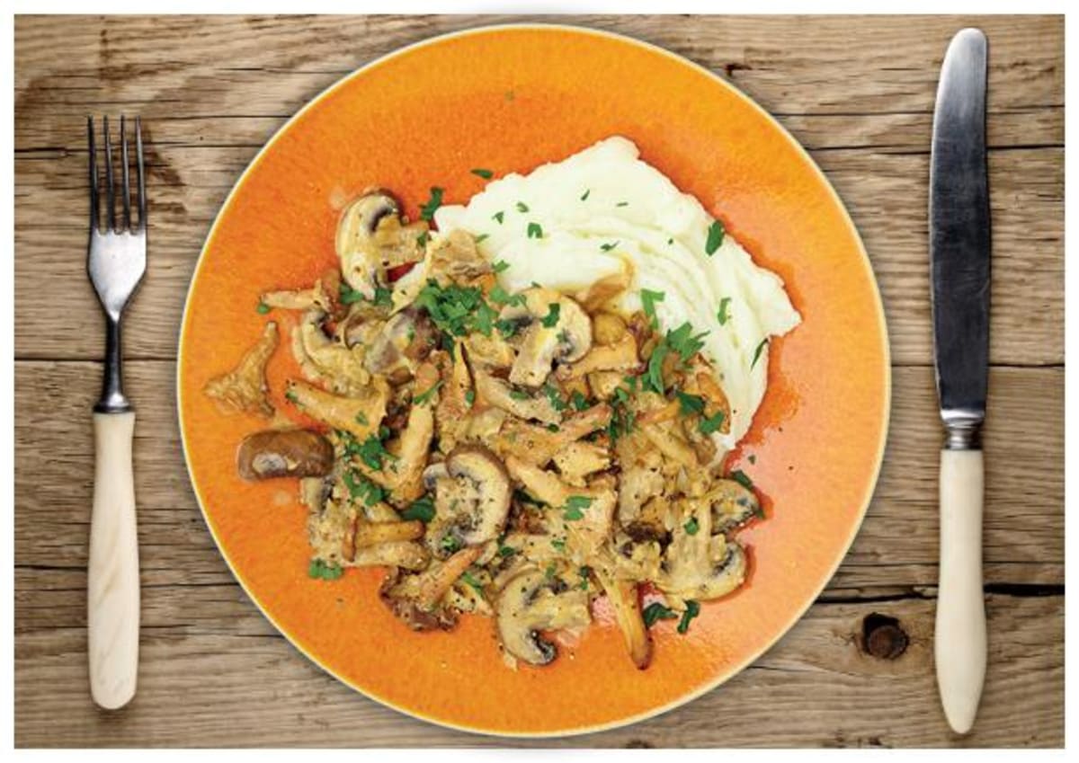 Mushroom Stroganoff