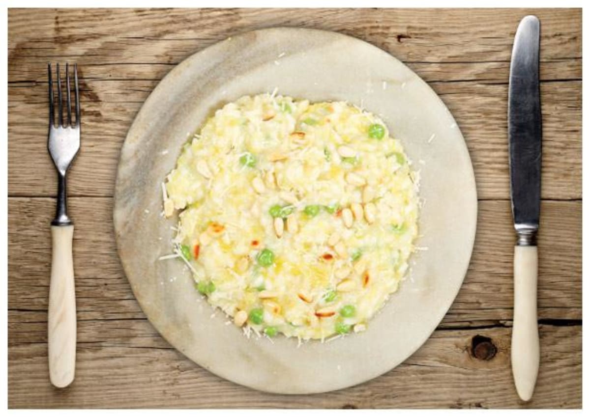 Perfect Pea and Leek Risotto