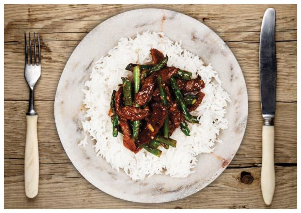 Ginger Beef Stir Fry 