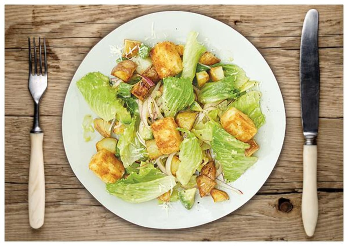 Unser Veggie Caesar Salat