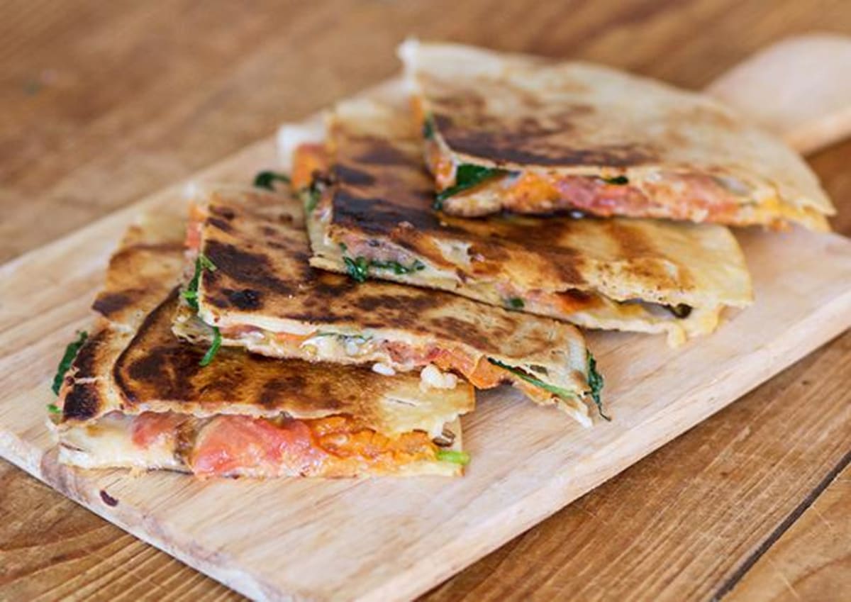 Roasted Vegetable Quesadilla