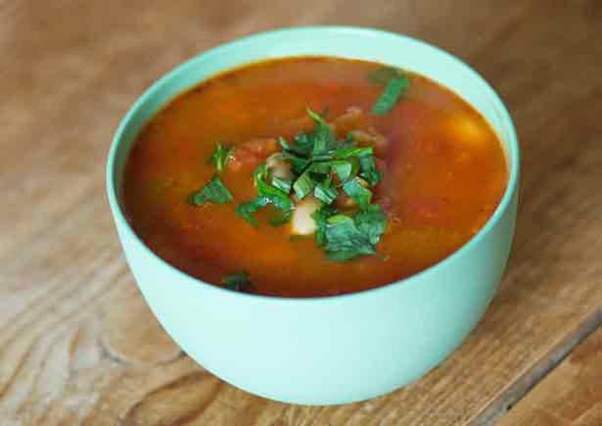 Tomato & White Bean Soup Recipe | HelloFresh