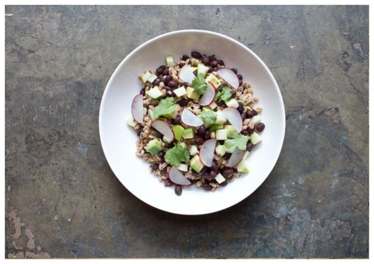 Black Bean and Farro Salad