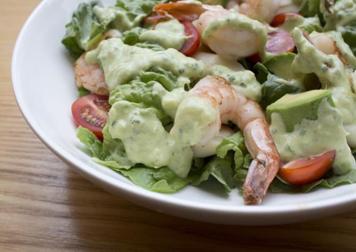 Shrimp and Hearts of Palm Salad