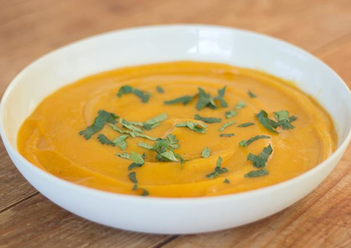 Coconut & Sweet Potato Soup