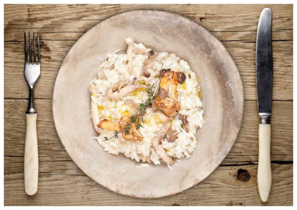 Wandering Forager's Wild Mushroom Risotto