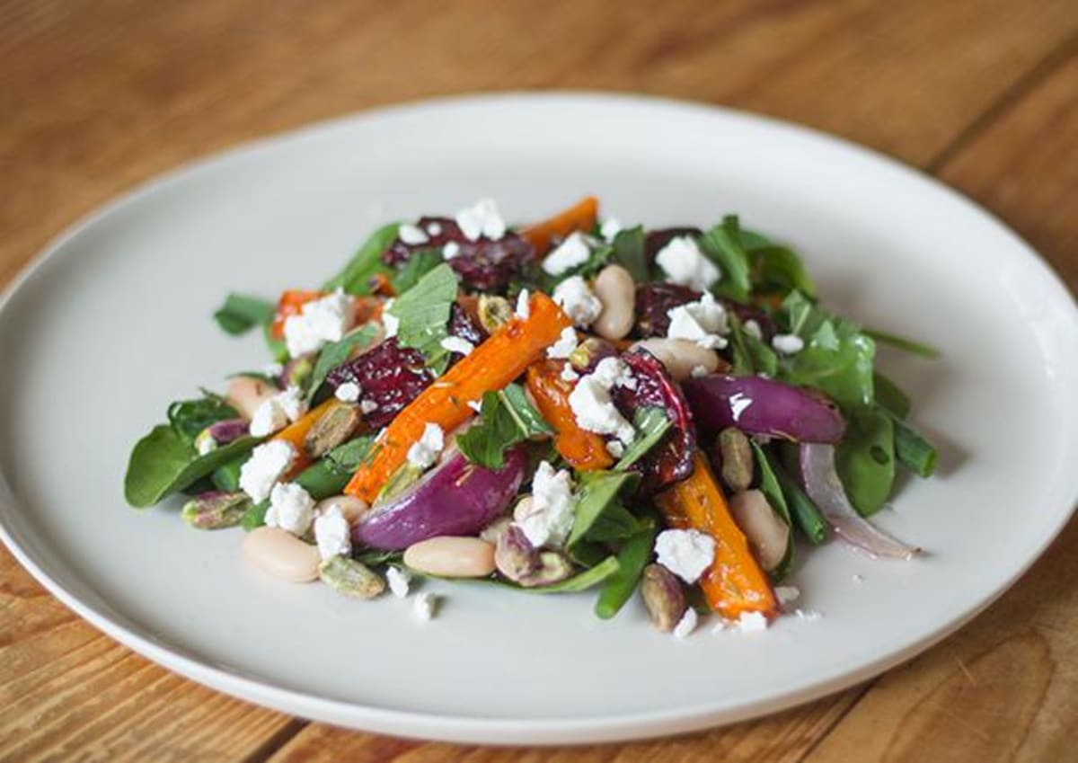 Roasted Beetroot & Fetta Salad