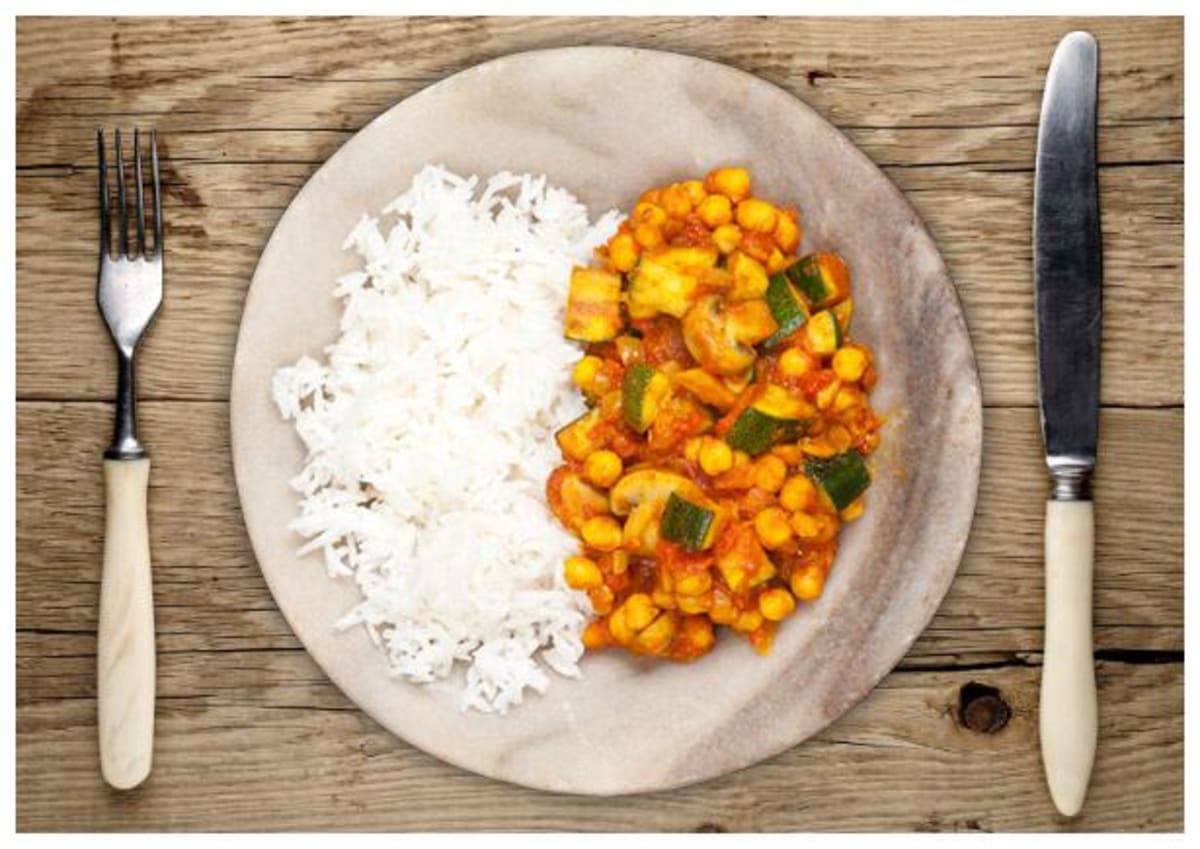 Chana Masala-ish Vegetable Curry 