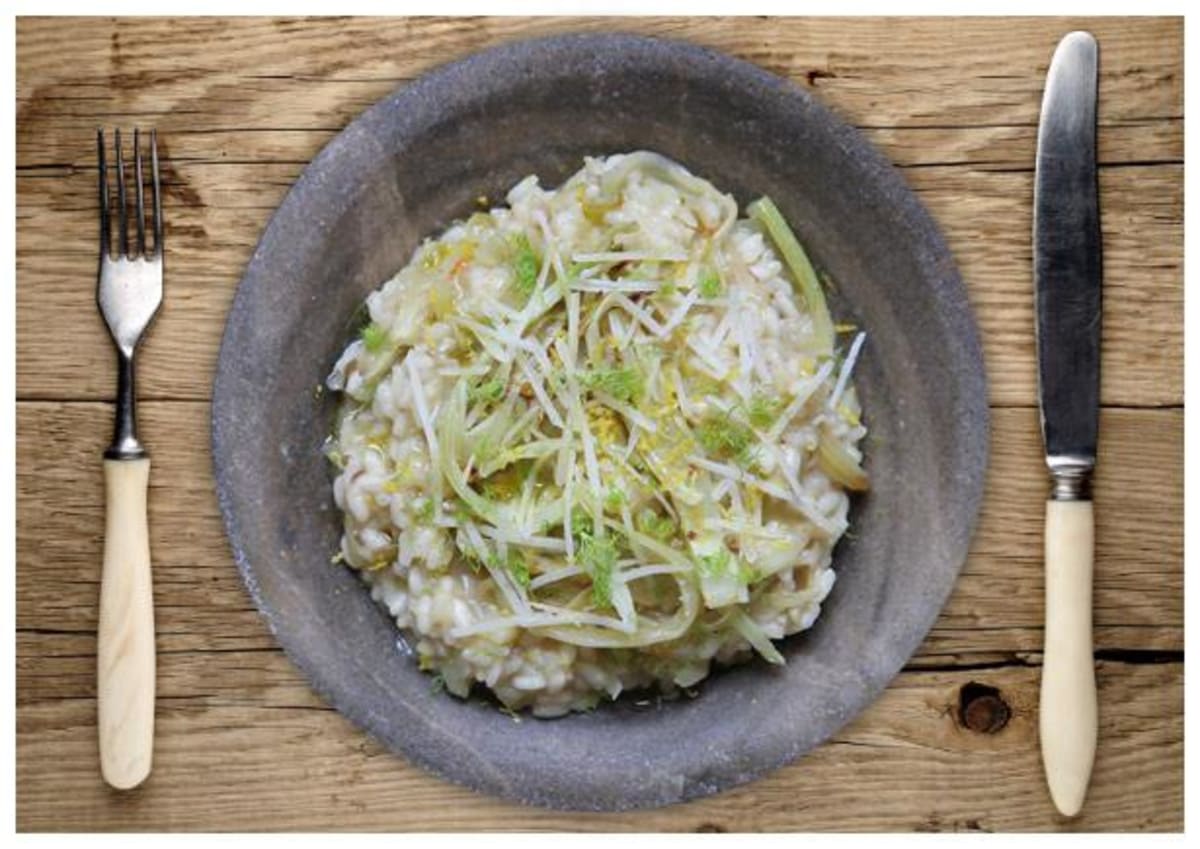 Zingy Fennel and Lemon Risotto