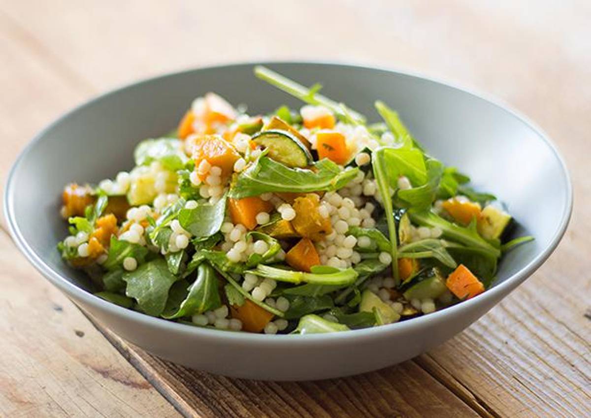 Smokey Roast Vegetable & Pearl Couscous Salad (v) Recipe HelloFresh