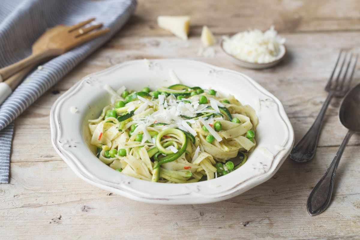 Inspired Courgette Fettuccine